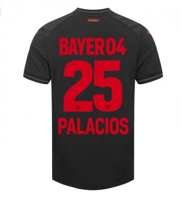 Bayer Leverkusen Exequiel Palacios #25 Hemmatröja 2023-24 Kortärmad